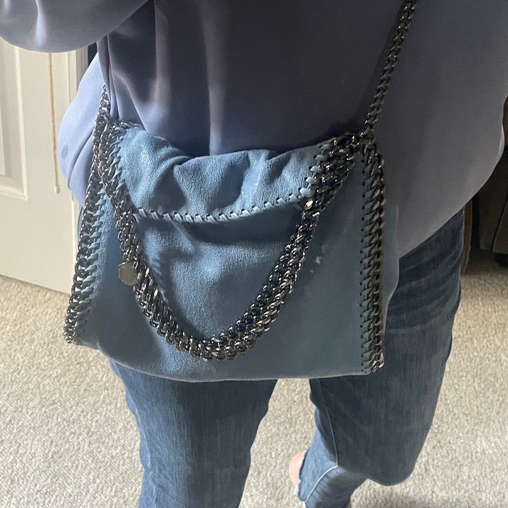 Stella McCartney Falabella Fold-Over Mini Tote
